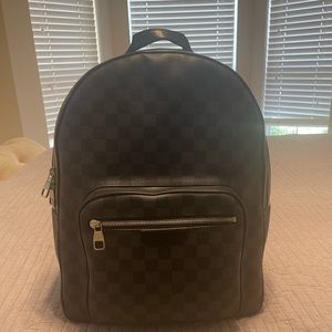 ‘Joshua’ Backpack. Damier Graphite Canvas. Used Once. EXCELLENT condition.